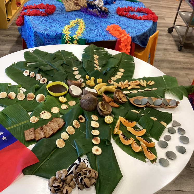 Busy Bees Alfriston Road Cultural Traditions Food display
