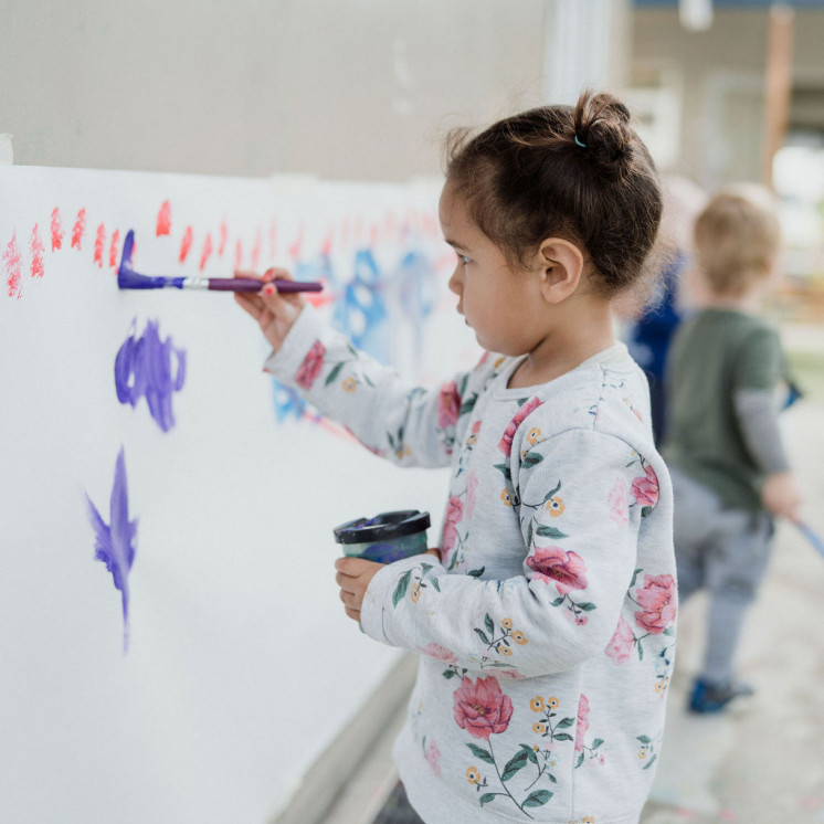 Every child is an artist at Busy Bees Frimley