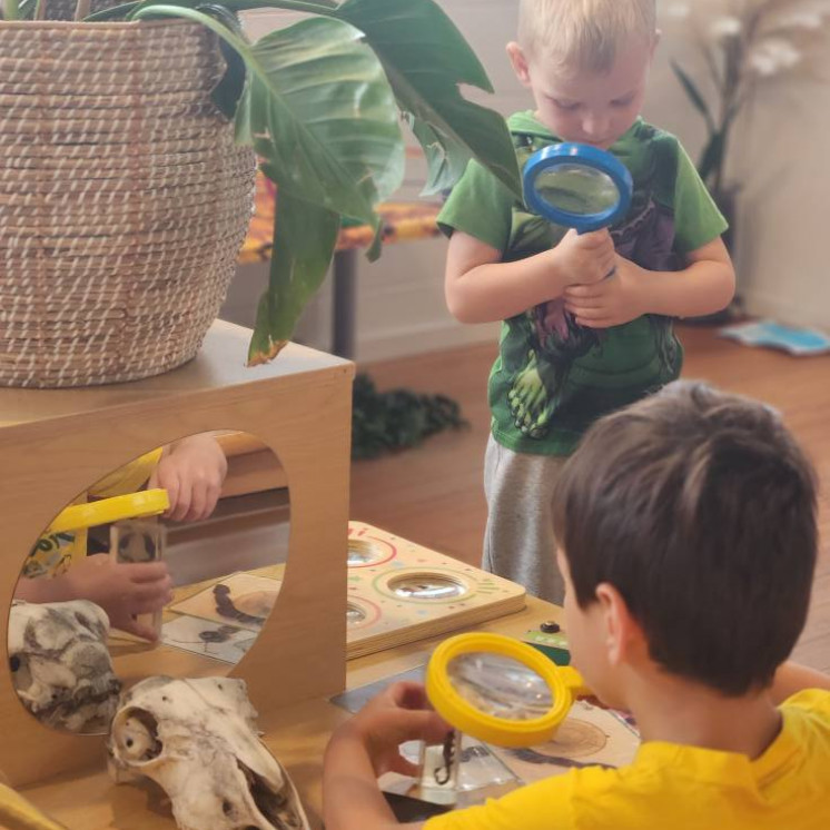 Archaeologists in the making at Busy Bees Gladstone Road