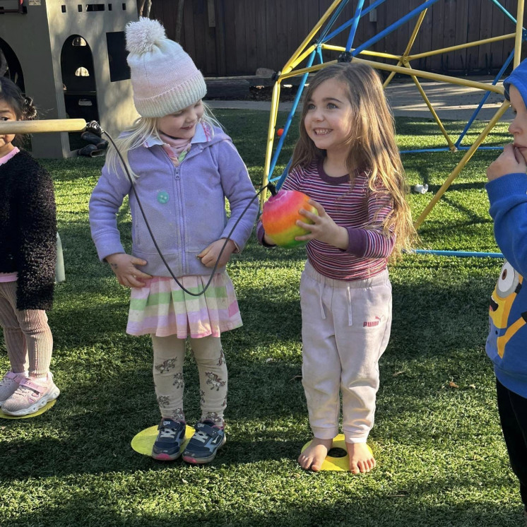 Taking turns at Busy Bees Motueka