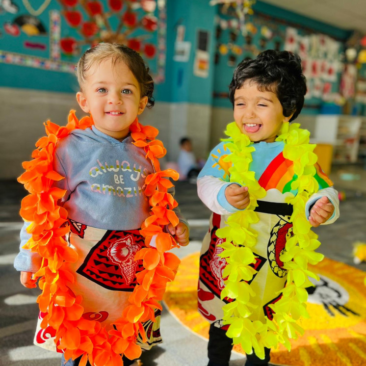 Children enjoying dress up at Busy Bees Ormiston Road