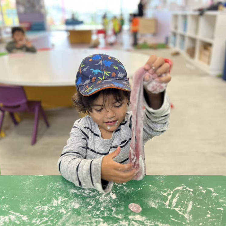 Hands on sensory magic at Busy Bees Ormiston Road