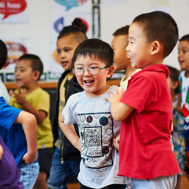 Children Dancing Movement at Busy Bees Pakuranga
