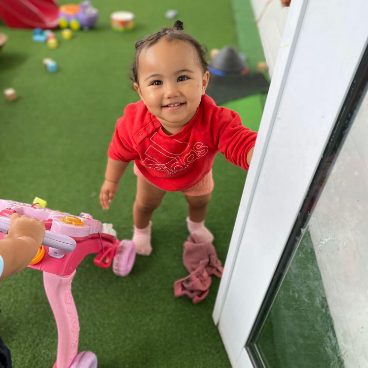 Milestone moments at Busy Bees Roscommon Road as babies begin to walk