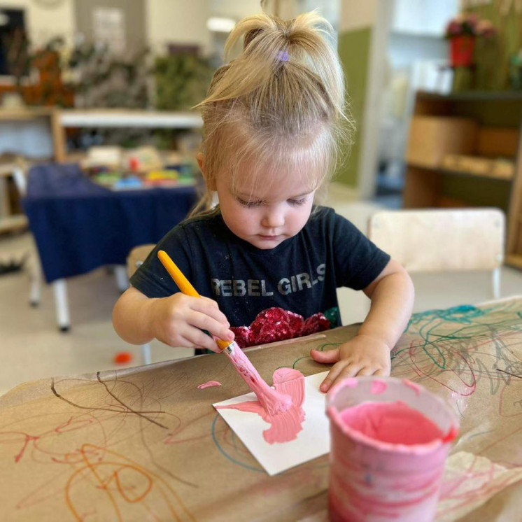 Busy Bees Rosedale Painting 