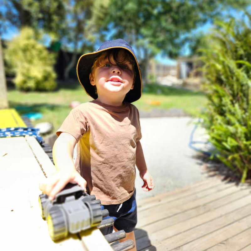 Large outdooy play area at Busy Bees Ruakaka