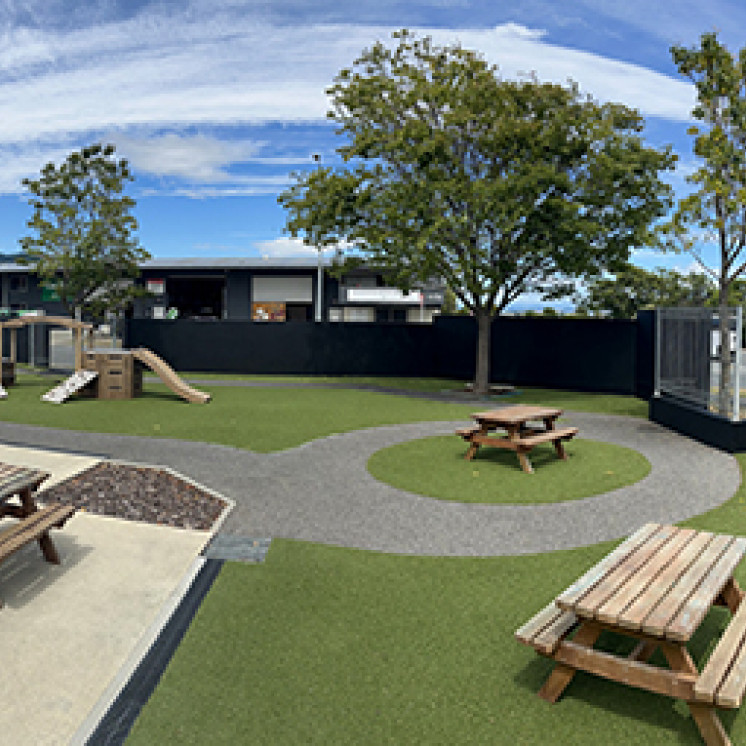 Beautiful, new outdoor play spaces at Busy Bees Stoke Kindergarten