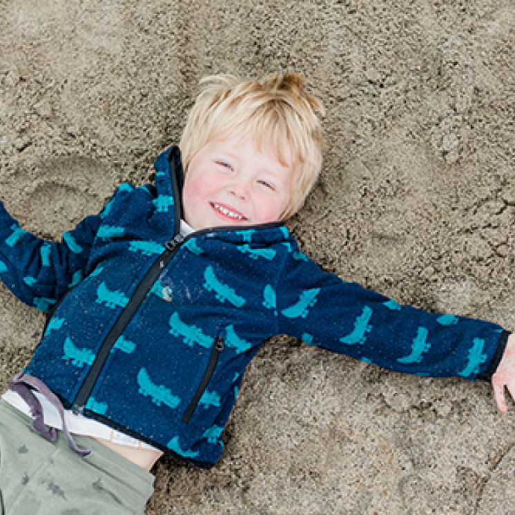 Busy Bees Waitara playing in the sand pit