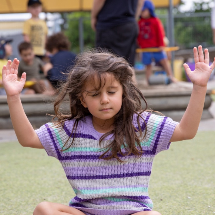 Yoga and mindfulness at Busy Bees Wellington Street