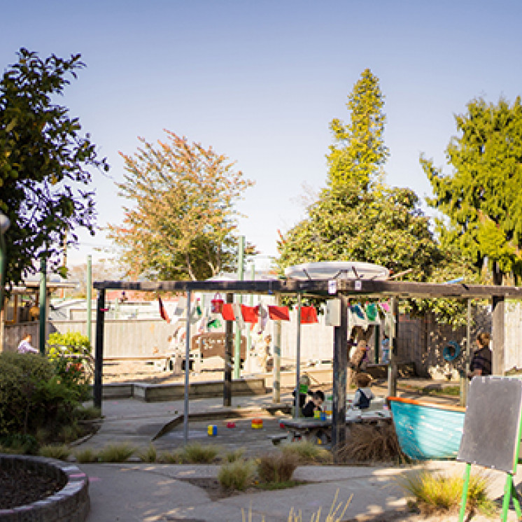 Busy Bees Western Heights outside play aera