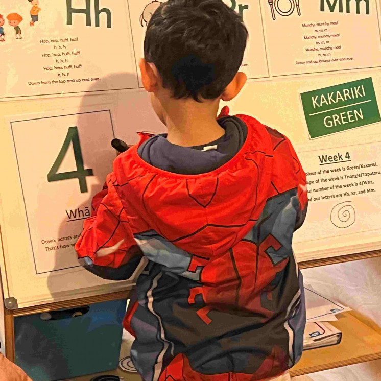 Transition to school programme at Busy Bees Whakatau
