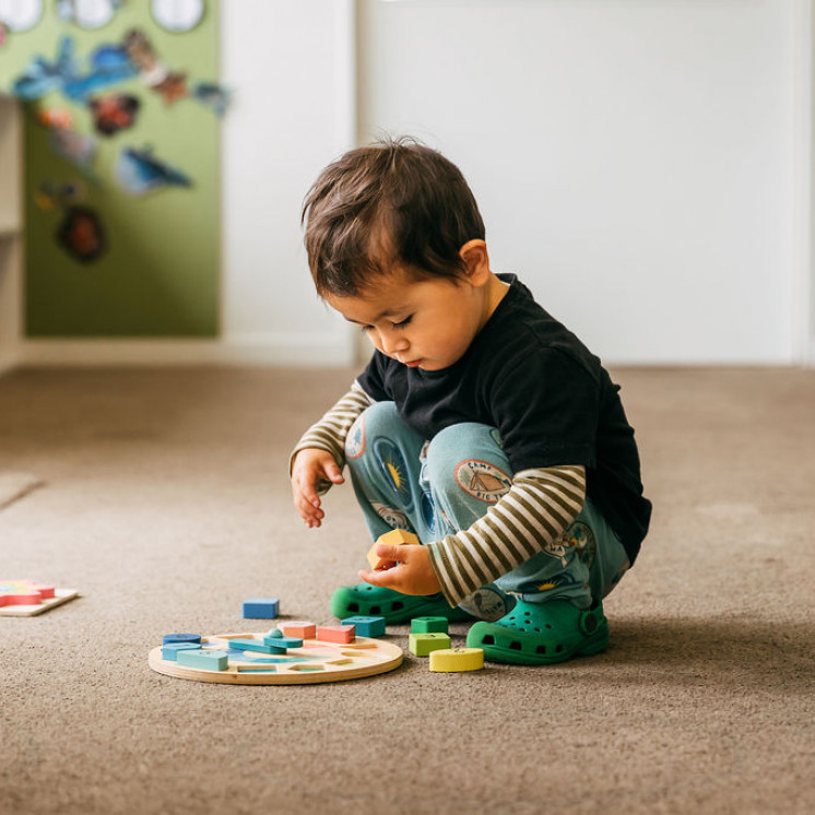 Harewood Road Montessori by Busy Bees Playing with blocks